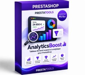 AnalyticsBoost – Tableau de bord avancé et analytique pour PrestaShop