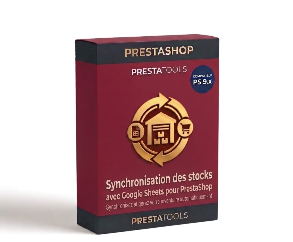 Synchronisation du stock avec Google Sheets pour PrestaShop