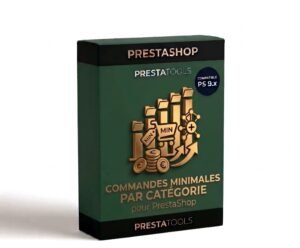 Commande minimum par catégorie pour PrestaShop