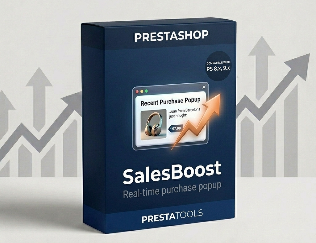 SalesBoost social proof PrestaShop module
