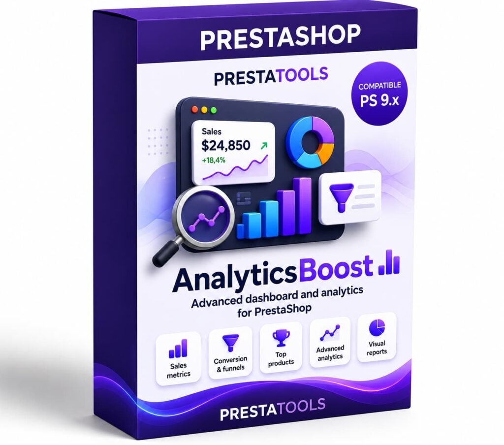 AnalyticsBoost – Advanced Dashboard and Analytics for PrestaShop
