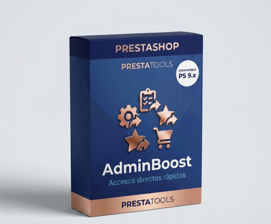 AdminBoost – Accesos rápidos y favoritos para PrestaShop