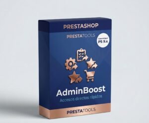 AdminBoost – Accesos rápidos y favoritos para PrestaShop