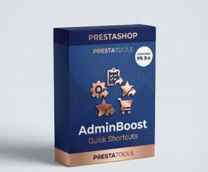 AdminBoost – Quick Access & Favorites for PrestaShop