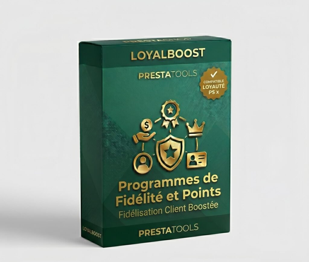 LoyalBoost – Programme de fidélité et récompenses pour PrestaShop