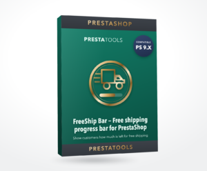 FreeShip Bar — Free shipping progress bar for PrestaShop