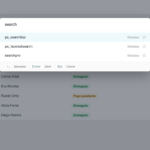 Los módulos instalados, con su configuración a un clic