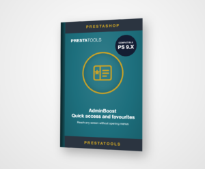 AdminBoost — Quick Access and Favourites for PrestaShop