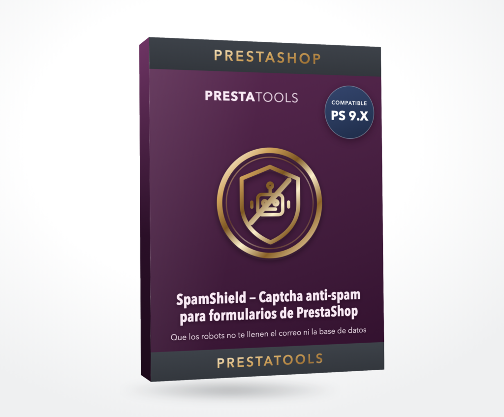 SpamShield — Captcha anti-spam para formularios de PrestaShop