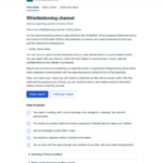 Channel information page on the shop domain, with the steps and the reporter’s guarantees