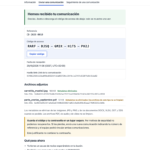Justificante con número de registro, código de acceso y huella SHA-256