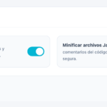Minificación de CSS y JavaScript en SpeedBoost